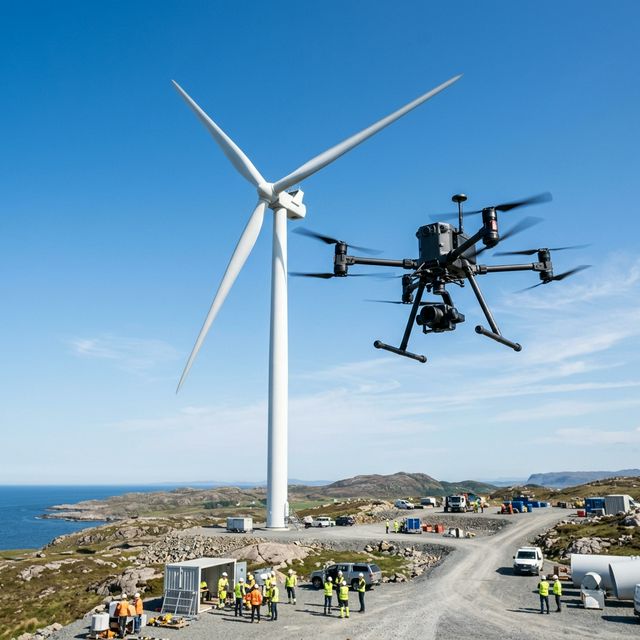 Drone ile Endüstriyel Hizmetler