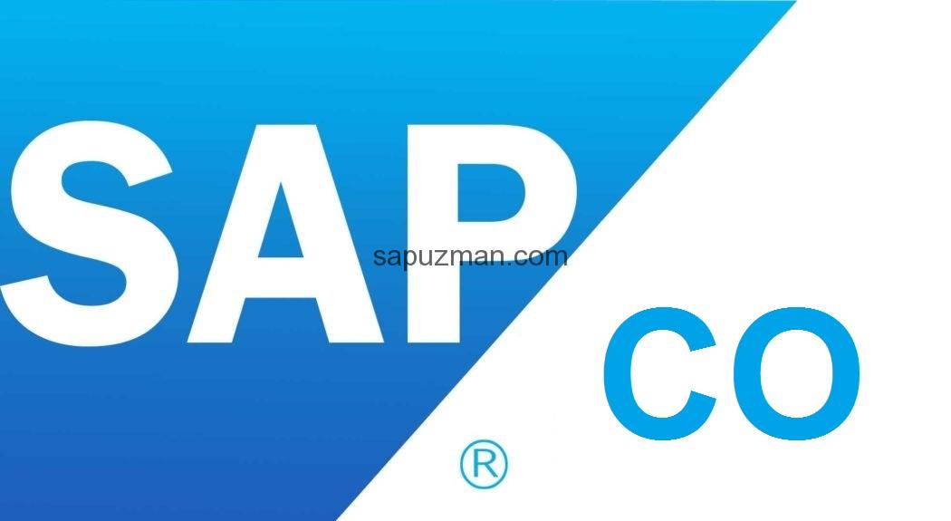 SAP CO MALİYET MUHASEBESİ